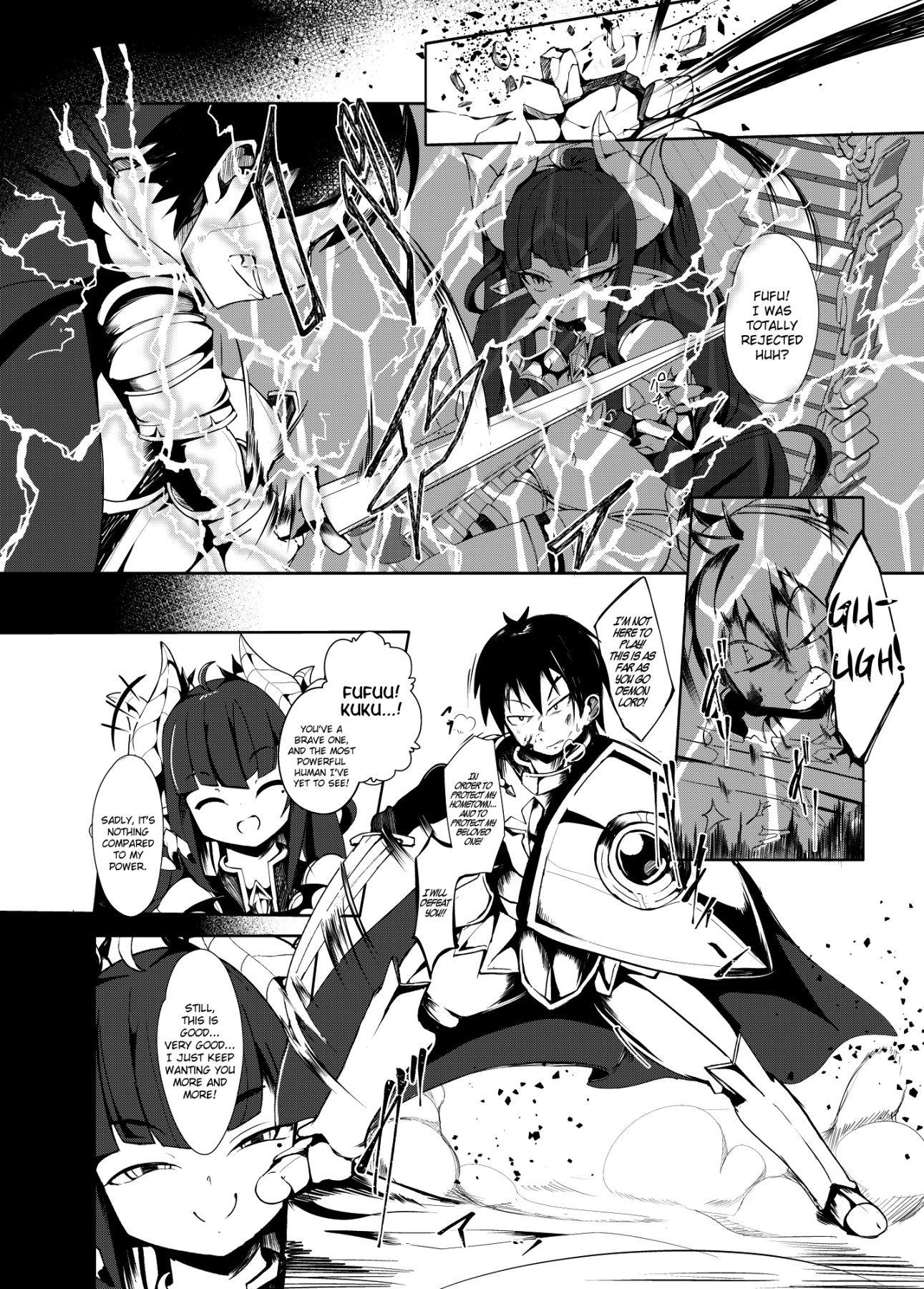 Hentai Manga Comic-A Hero, Fallen By Love-Read-3